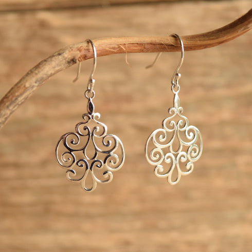 Sterling Silver Dangle Earrings